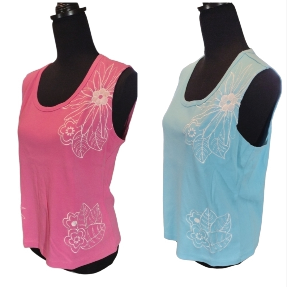 WHITE Stag Sleeveless Jersey's 2 pieces